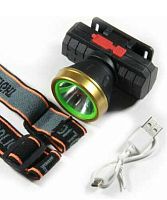 Фонарь налобный NICEDEVICE ND-0511 встроенный аккумулятор