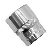 Головка торц. 1/2, 24 мм, 6-гр.-FLANK с насеч. CrV