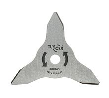 Нож для мотокосы TUSCAR BB0065, Professional, 255x25,4x2,0x3T, Multi