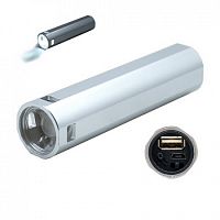 Фонарь ручной NICEDEVICE ND-2912 встроенный аккумулятор, функция power bank