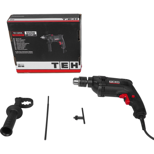 Дрель ударная TEH TD1309A фото 4