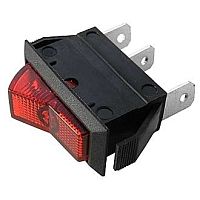 Переключатель ASW-09D  кр. подсветка