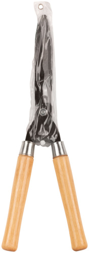 Кусторез, деревянные ручки, волнистое лезвие, 500 мм фото 2